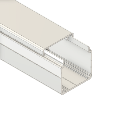 MODULAR SOLUTIONS CONDUIT&lt;br&gt;ALUMINUM CONDUIT 45 WITH COVER 2M